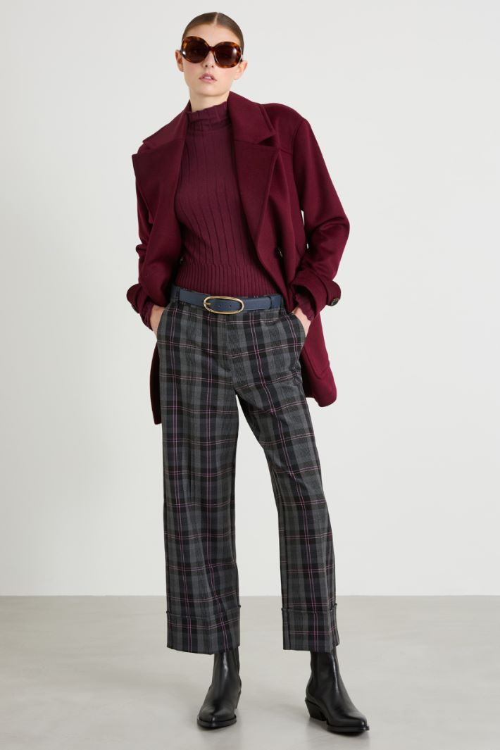 Maglia slim a coste Intrend - 3