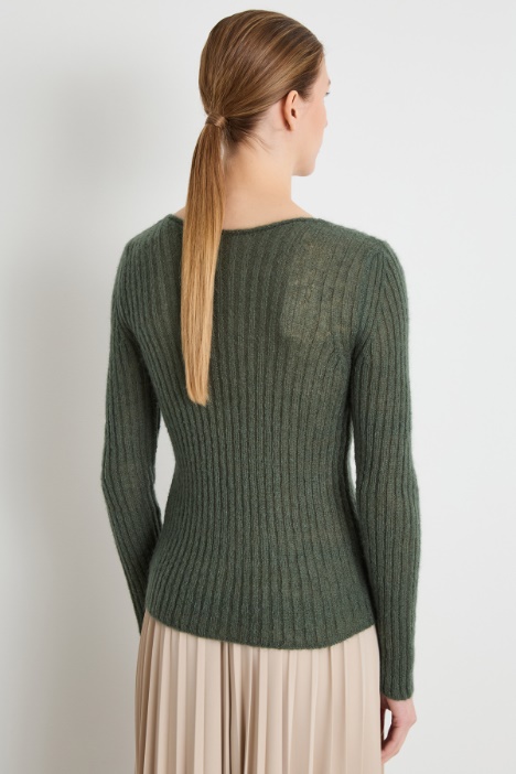 Jersey slim de mohair