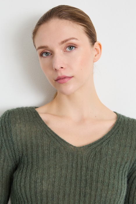 Jersey slim de mohair