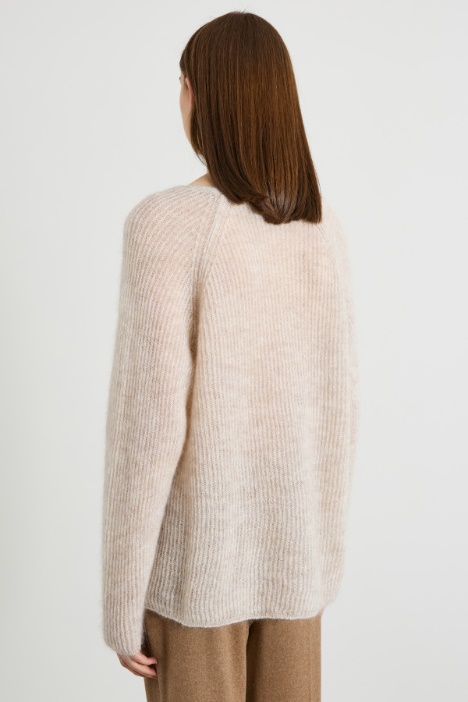 Jersey de hilado de mohair