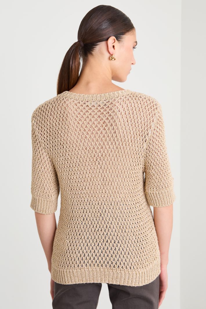 Viscose and wool yarn sweater Intrend - 2