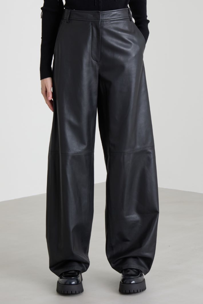Pantaloni in vera nappa Intrend - 2