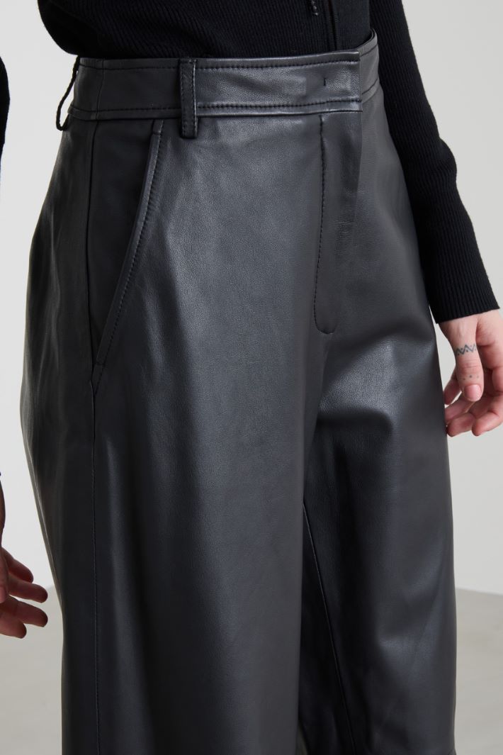 Pantaloni in vera nappa Intrend - 4
