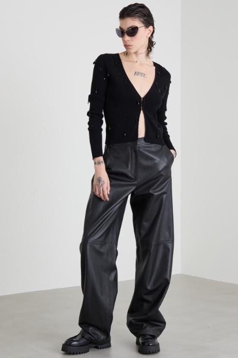 Pantaloni in vera nappa Intrend