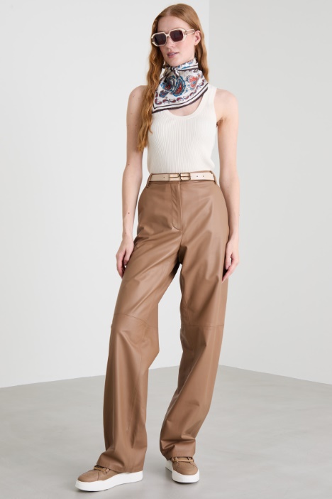 Pantaloni in vera nappa Intrend