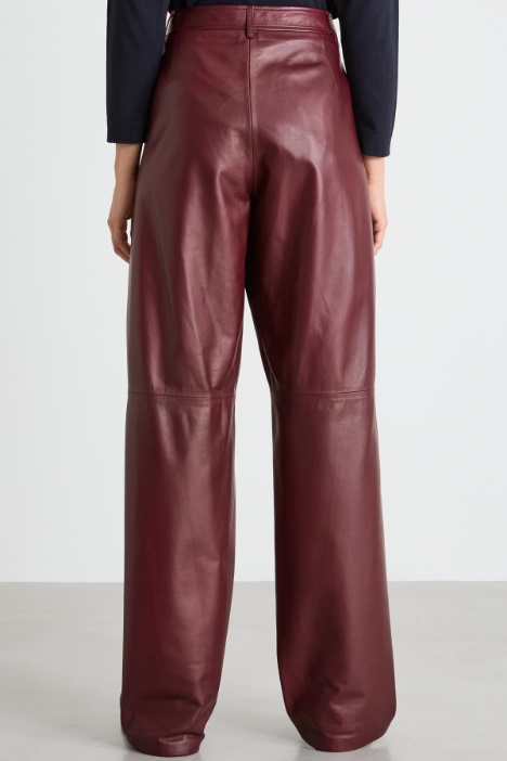 Pantalón de napa auténtica