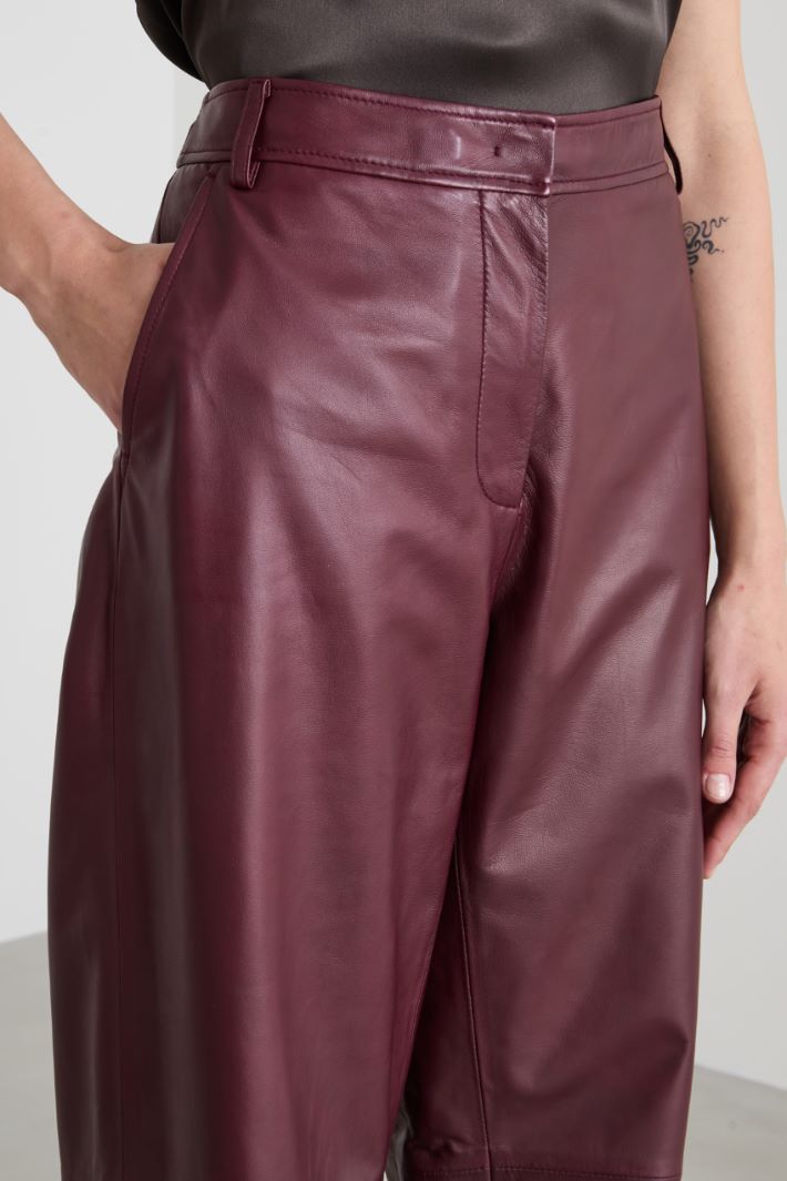 Pantalón de napa auténtica Intrend - 3