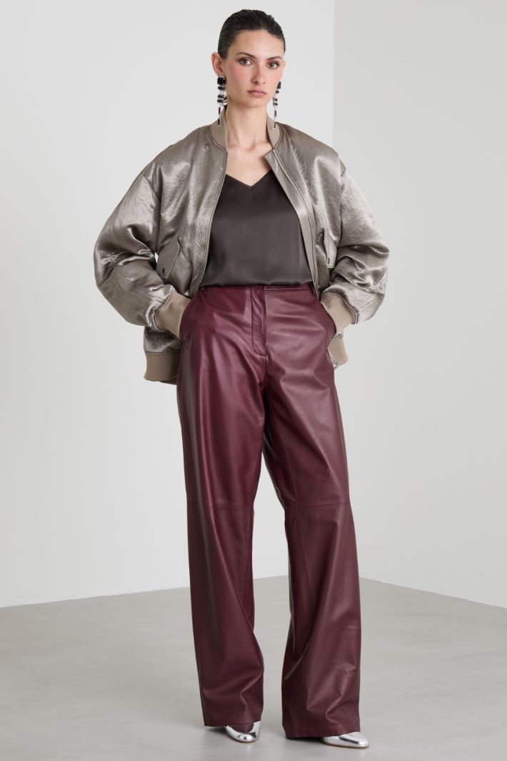 Pantalón de napa auténtica Intrend