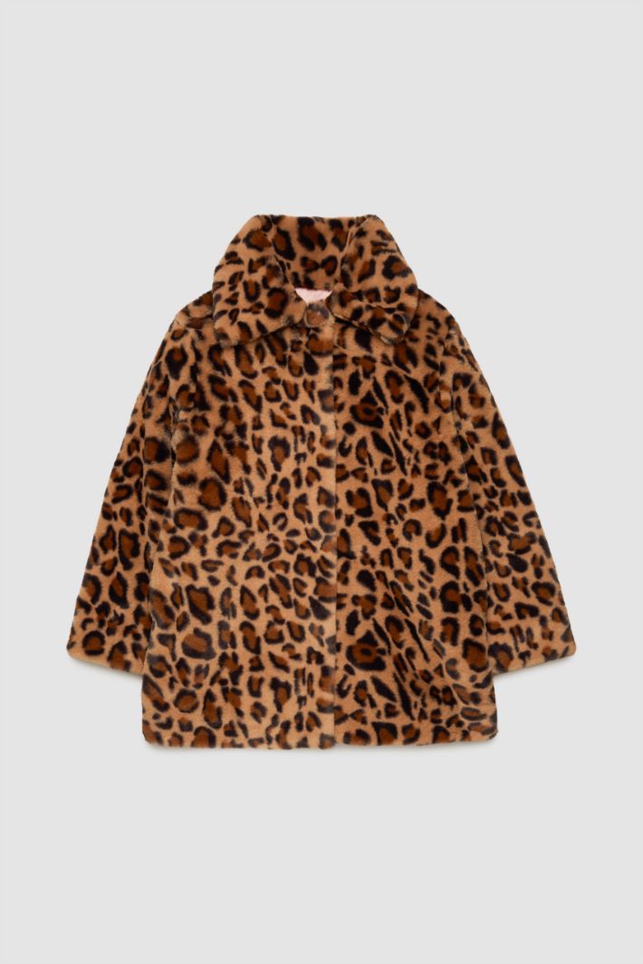 Leopard print coat Intrend