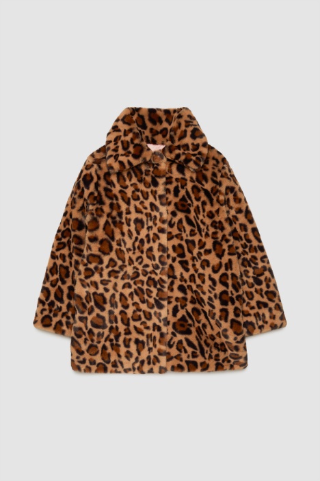 Leopard print coat Intrend