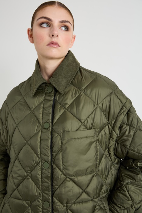 Chaqueta reversible acolchada