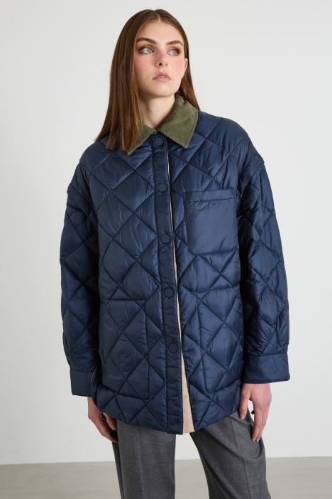 Chaqueta reversible acolchada