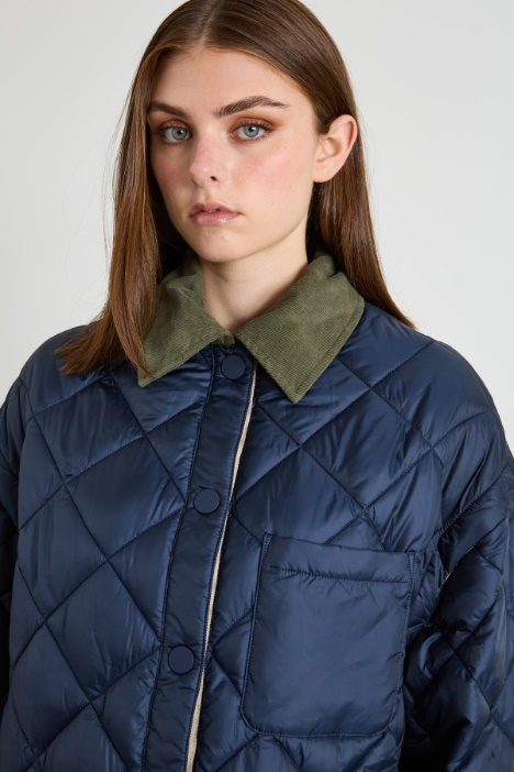 Chaqueta reversible acolchada