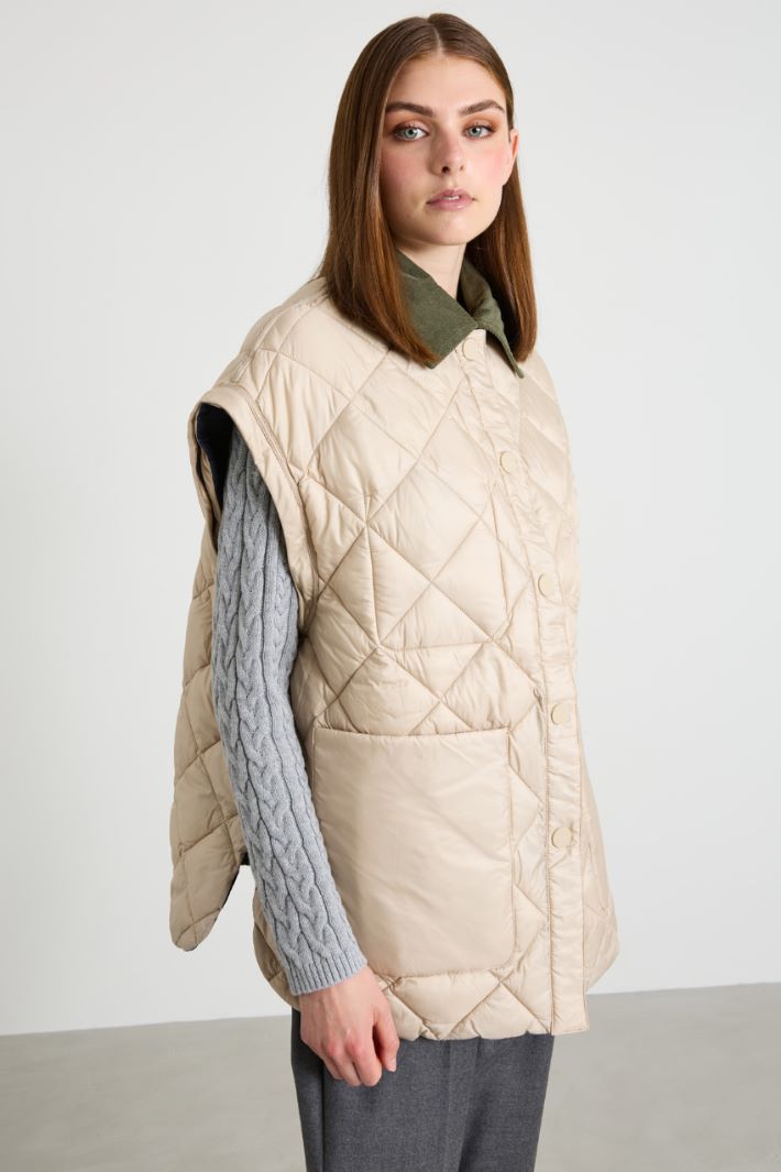 Reversible padded jacket Intrend - 5