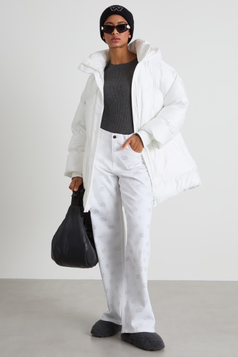 Oversized hooded padded coat Intrend