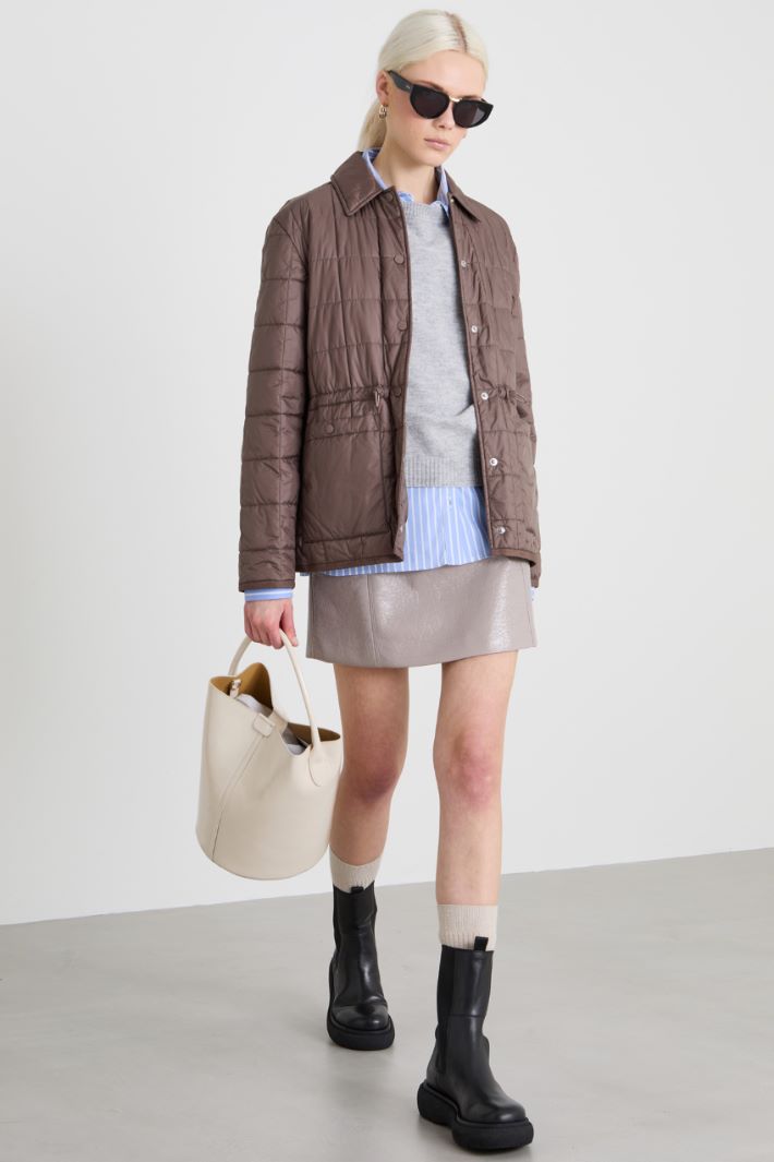 Padded with drawstring waist Intrend