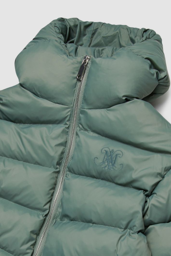 Long hooded puffer jacket Intrend - 4