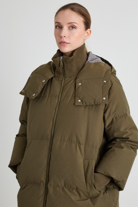 Piumino in cotone tecnico