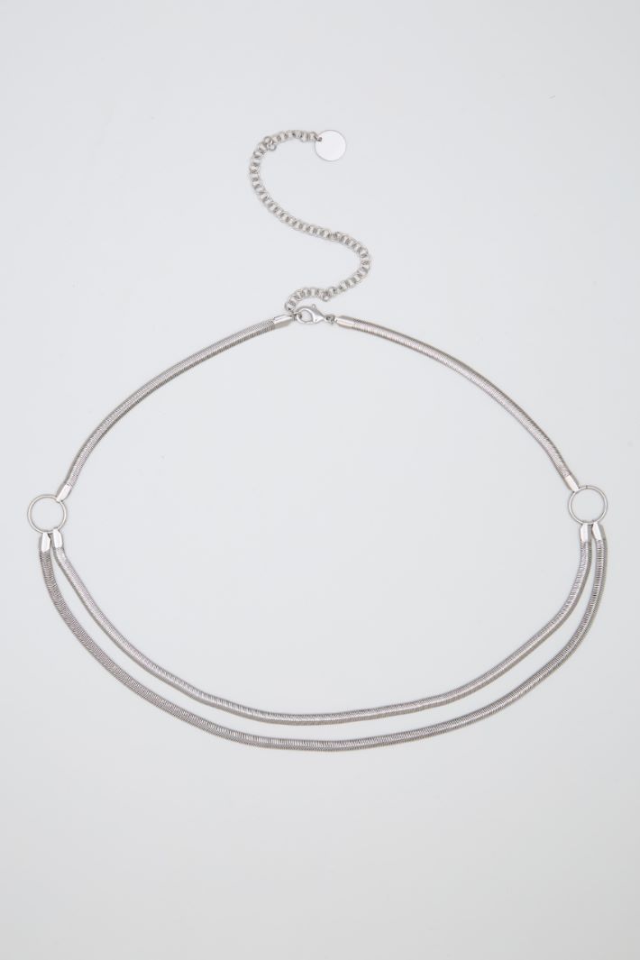 Metal snake belt Intrend