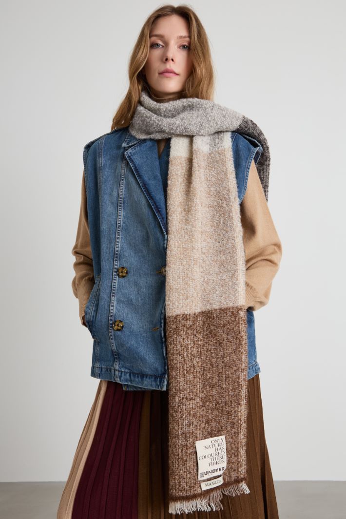 Alpaca and wool scarf Intrend