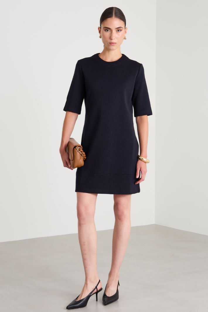 Wool jersey dress Intrend