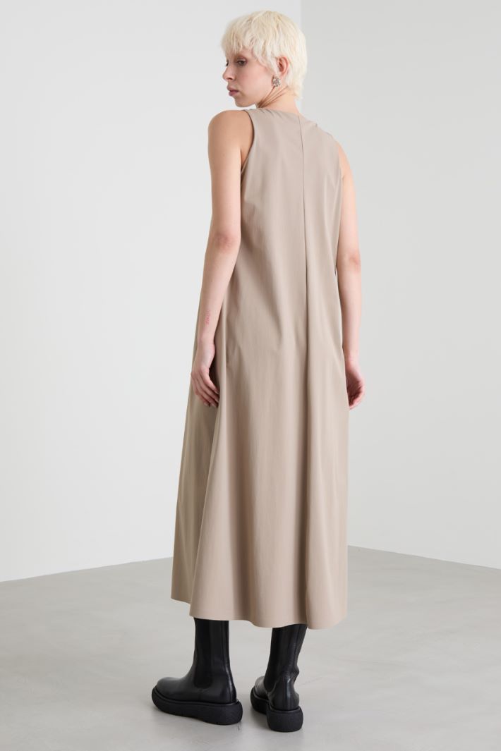 Technical jersey A-line dress Intrend - 3