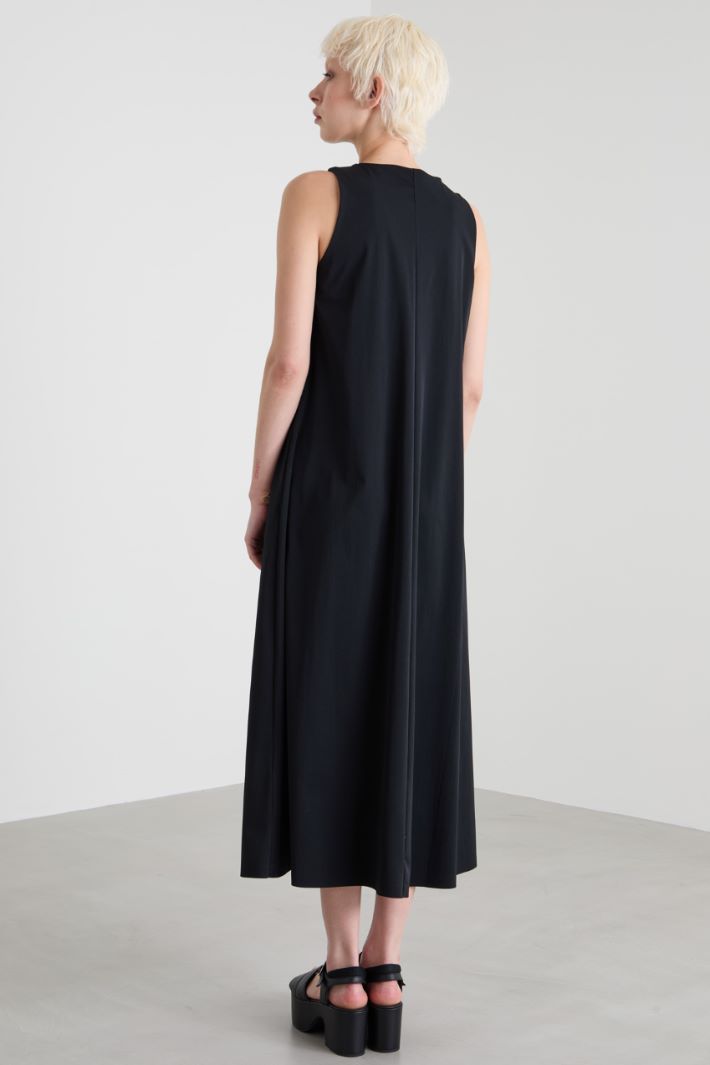 Technical jersey A-line dress Intrend - 3