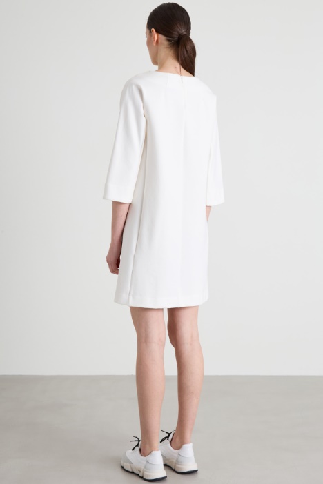 Abito corto in jersey