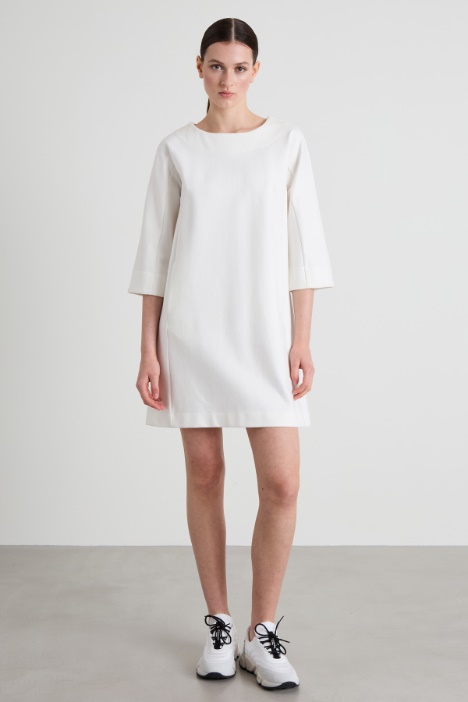 Abito corto in jersey