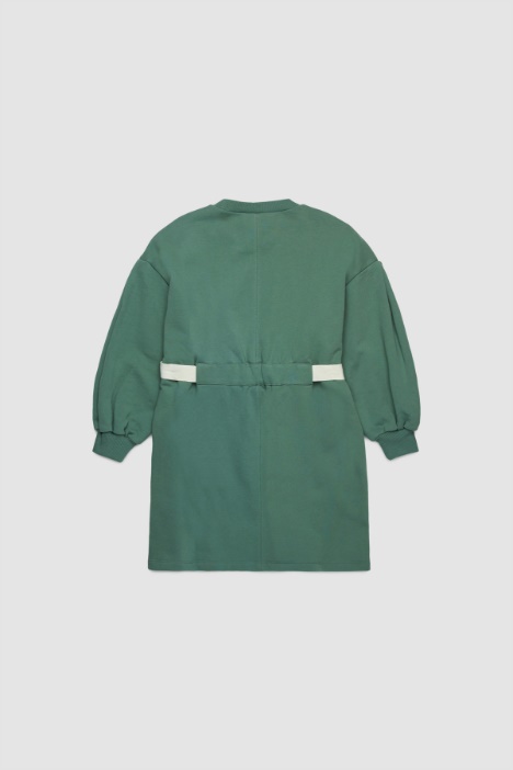 Abito maxi-felpa con cintura BAMBINI