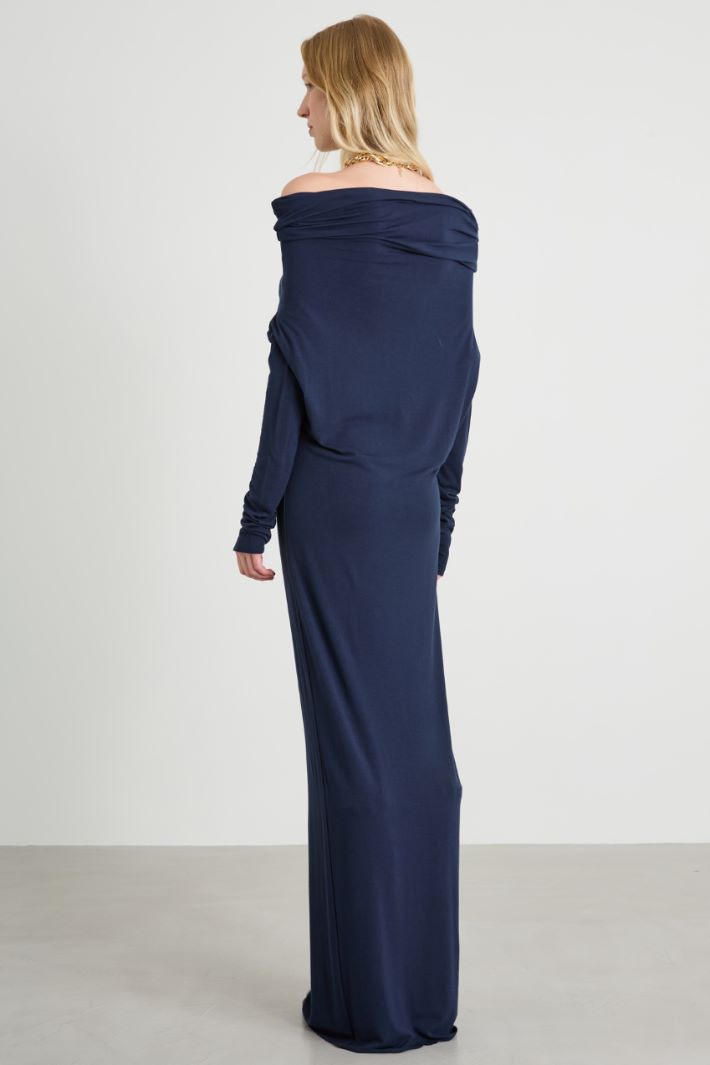 Cowl Neck Dress Intrend - 3