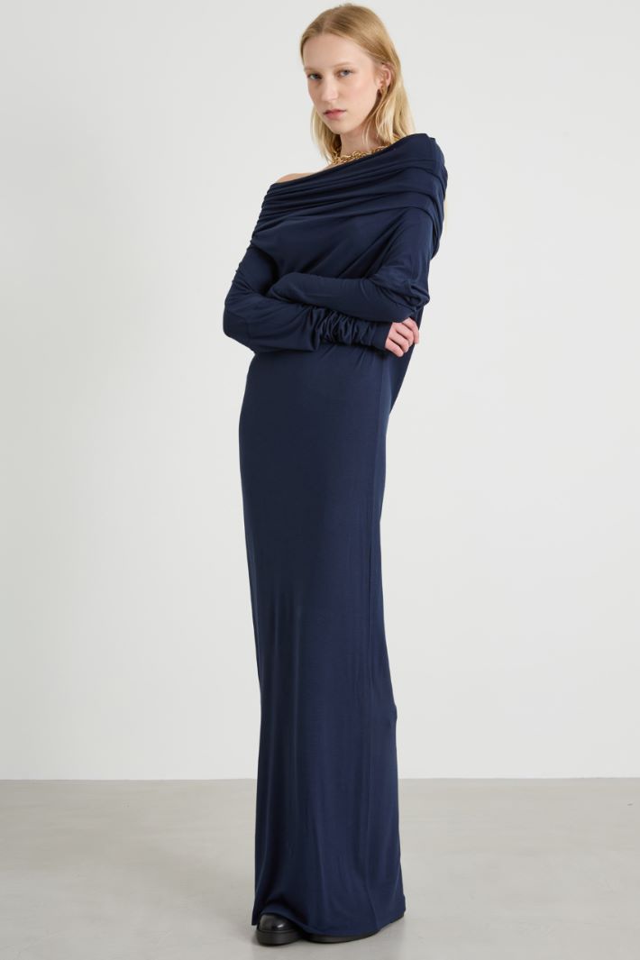 Cowl Neck Dress Intrend