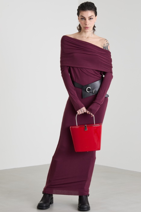 Cowl Neck Dress Intrend