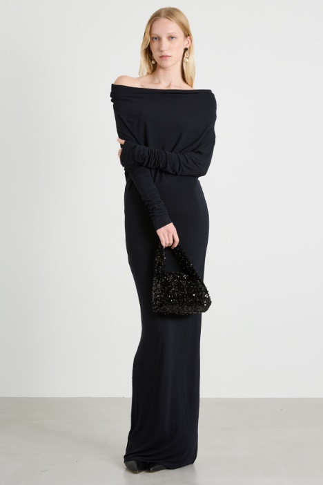 Cowl Neck Dress Intrend
