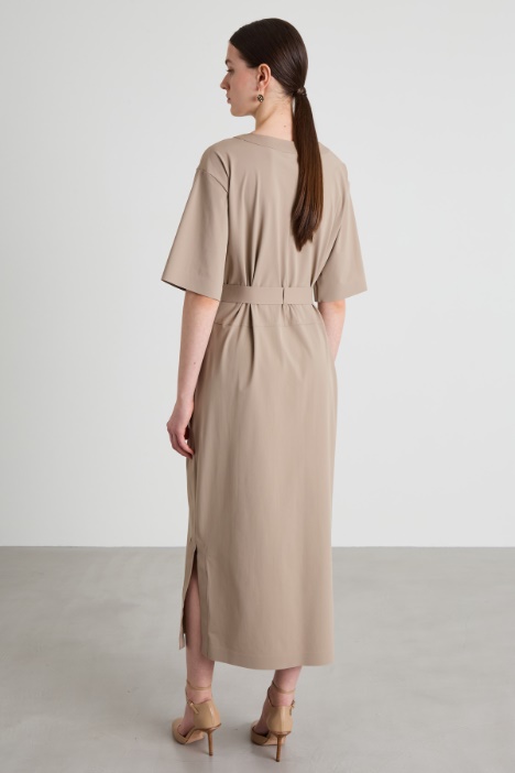 Vestido de punto técnico