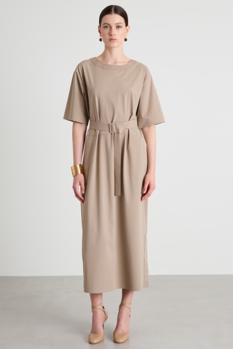 Vestido de punto técnico