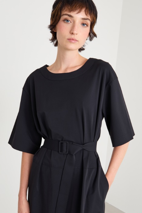 Abito in jersey tecnico