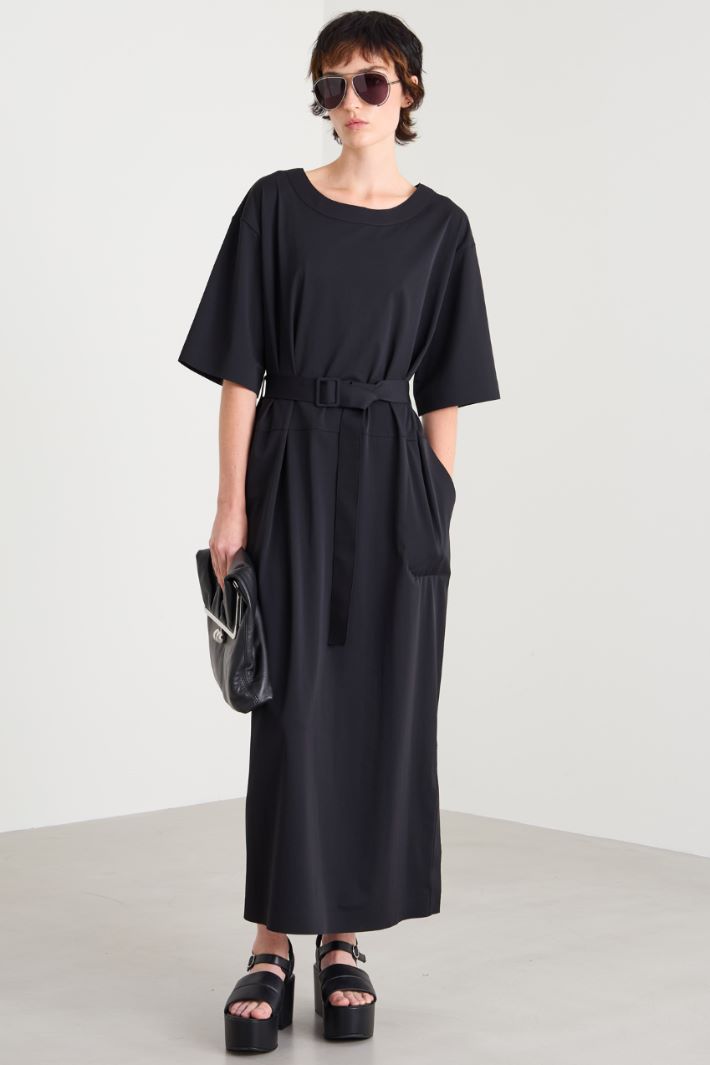 Technical jersey dress Intrend