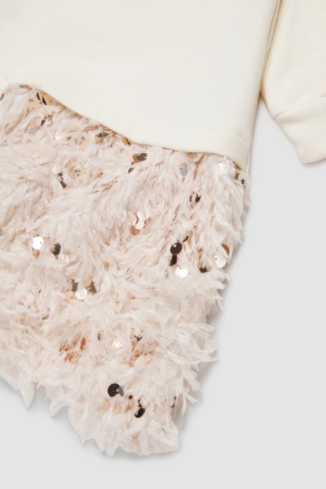 Abito con frange e paillettes BAMBINI