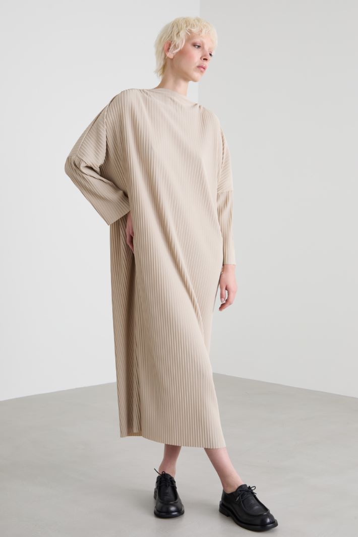 Pleated jersey dress Intrend - 2