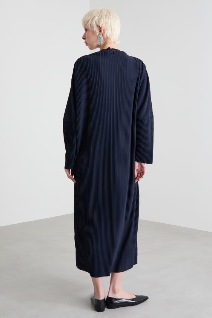 Pleated jersey dress Intrend - 3