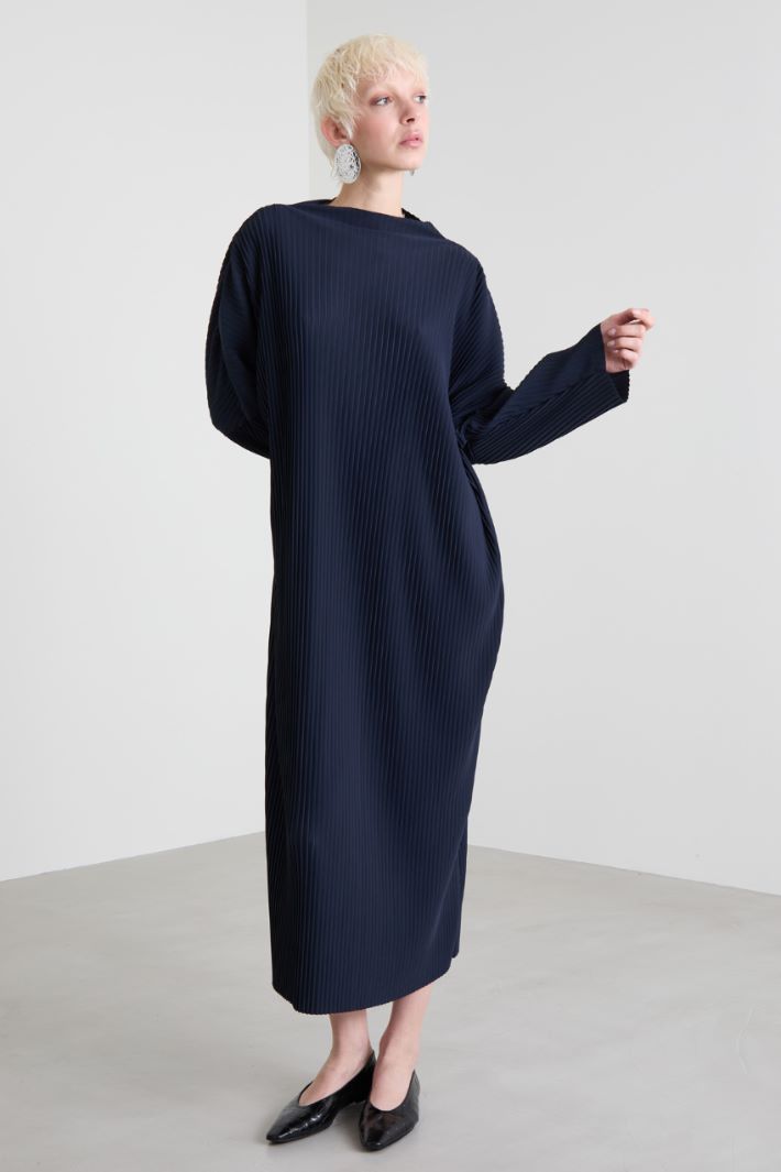 Pleated jersey dress Intrend - 2