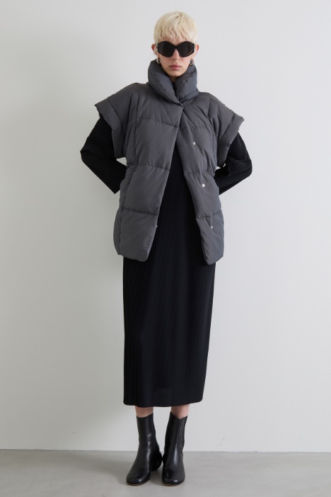 Pleated jersey dress Intrend