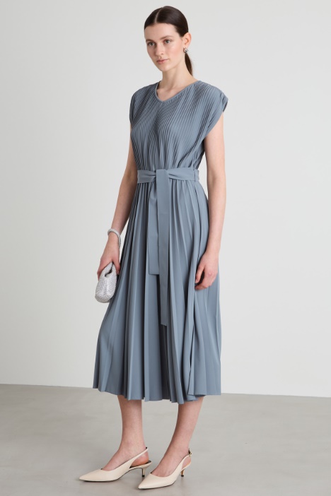 Midi pleated dress Intrend