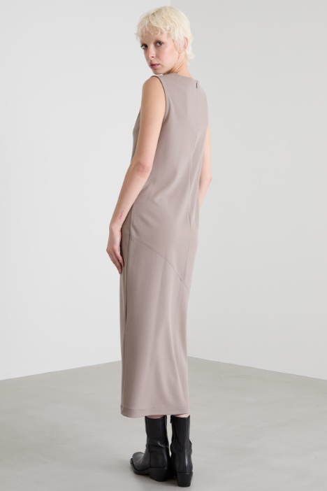 Abito in jersey fluido