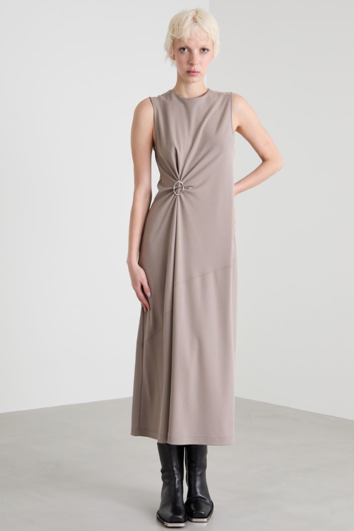 Fluid jersey dress Intrend - 2