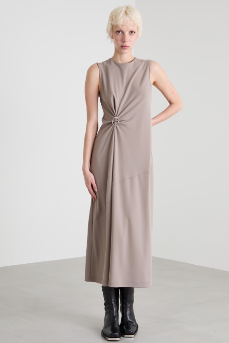 Abito in jersey fluido