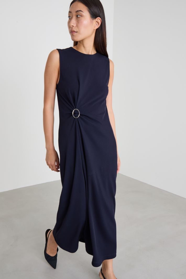 Fluid jersey dress Intrend - 2