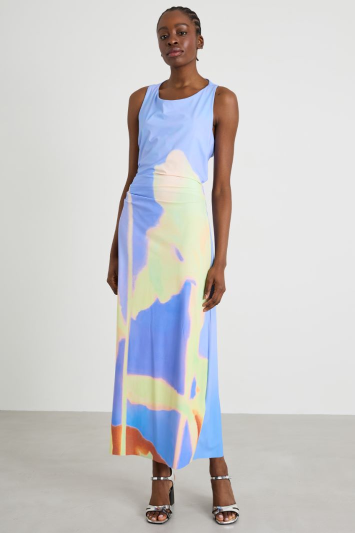 Patterned jersey dress Intrend - 2