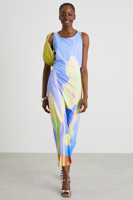 Patterned jersey dress Intrend